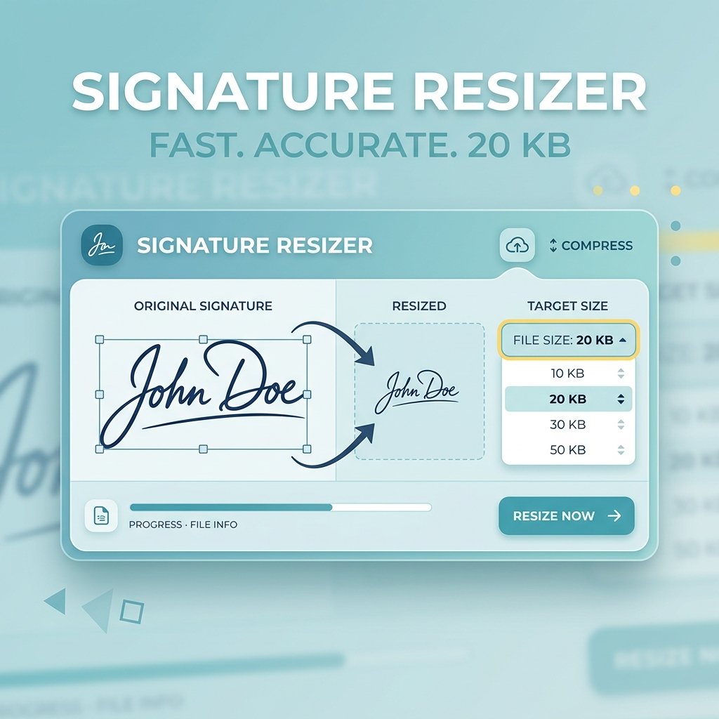Signature Resizer